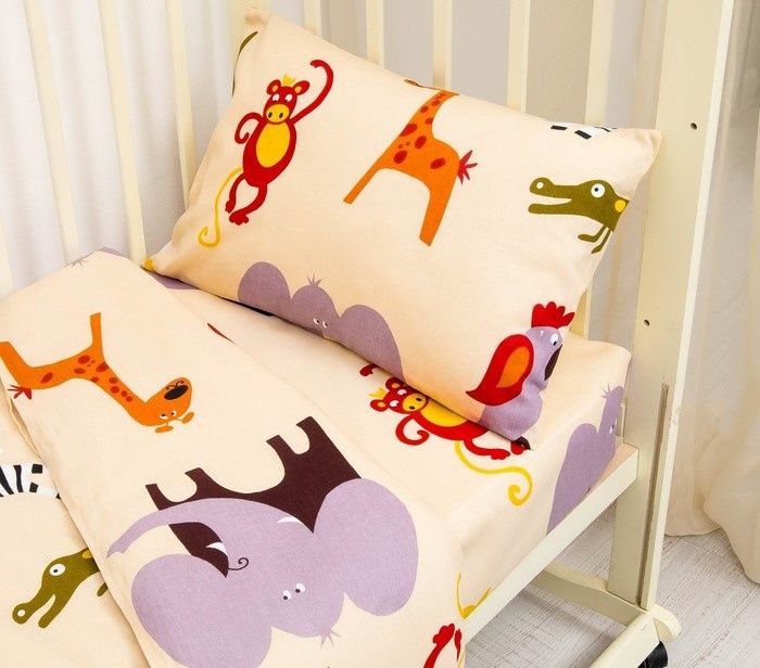 Детское постельное бельё «Каникулы в Африке»