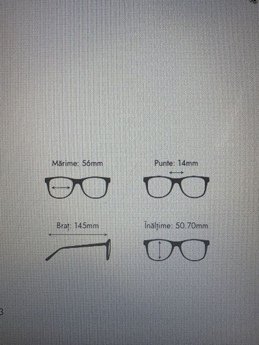 Rama ochelari de vedere Gucci