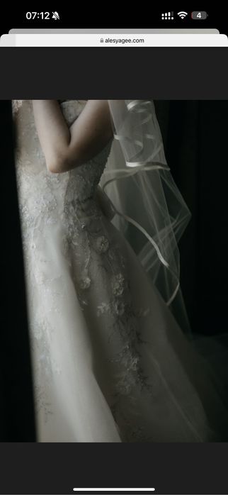 ШИКАРНОЕ Свадебное платье