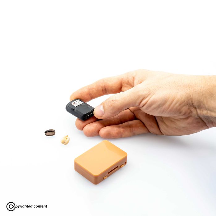 Casca de copiat NANO - Cel mai MIC Sistem GSM de Copiat Casti BAC