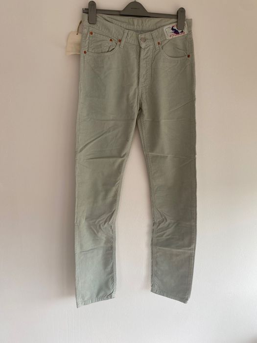 Jeans vintage de catifea