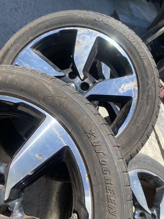 Jante Aliaj Nissan Qashqai J11+anvelope 2016 215/55 R18