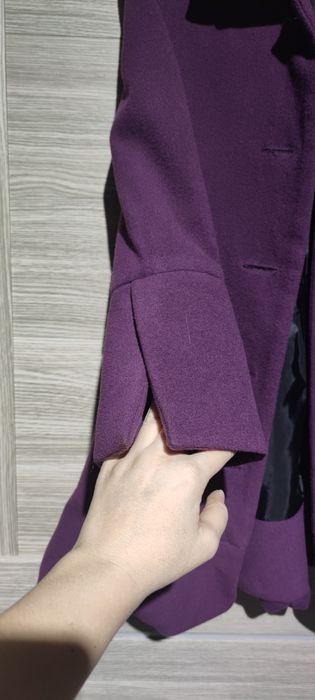 Драповое осеннее пальто