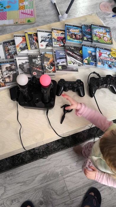 PlayStation 3 – пълен комплект + много игри