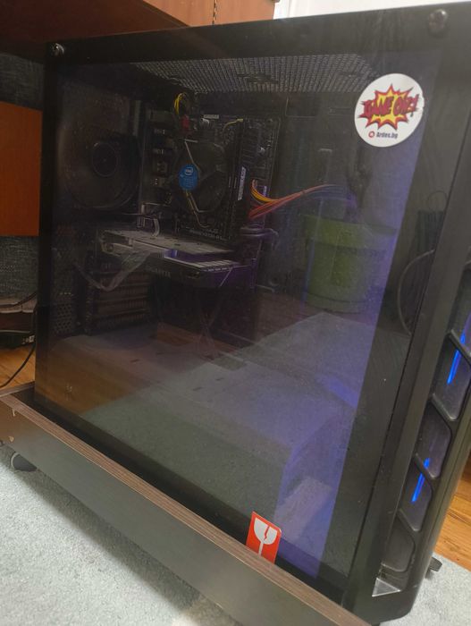 Геймърски компютър GTX 1650 4GB, i3-9100F 3.60GHz, 16GB RAM, 1TB HDD