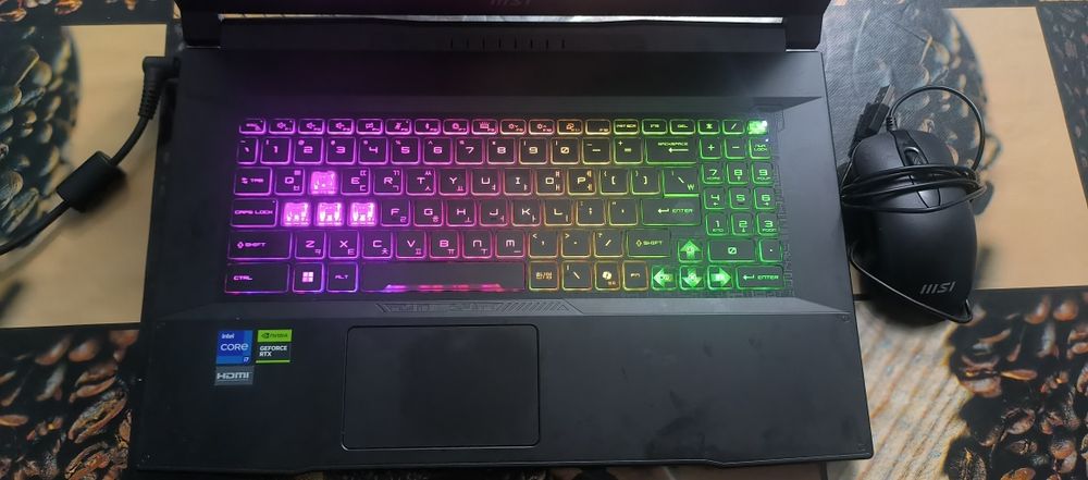 Msi Sword GF76 core i7