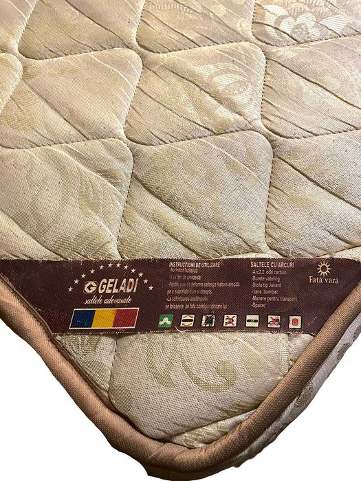 Saltea ortopedică Geladi Premier Plus 85x185x20 cm – Stare impecabilă, ca NOUĂ (folosită foarte puțin)