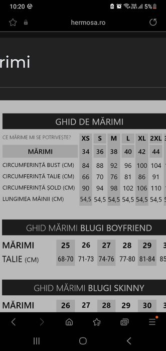 Pantaloni Hermosa office marime 38 noi cu eticheta