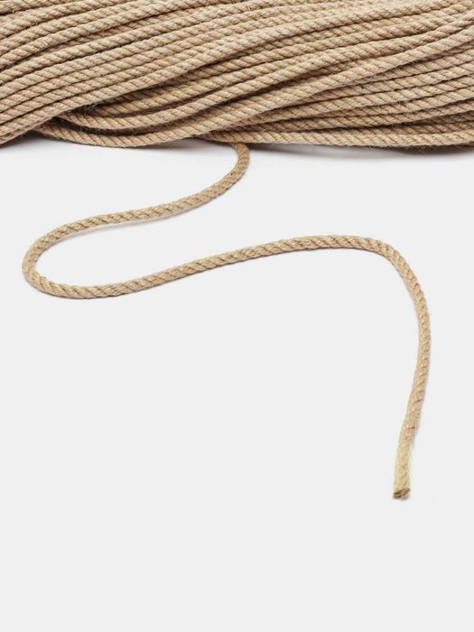 Джутовый канат, для декора