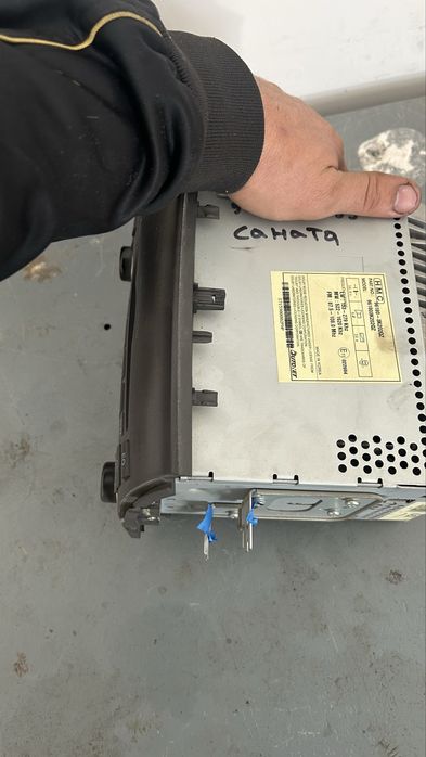 Хундай саната родной магнитафон Aux куйдган