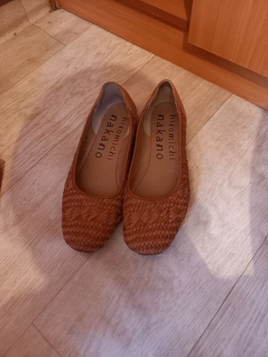 Балетка из натуральной кожи