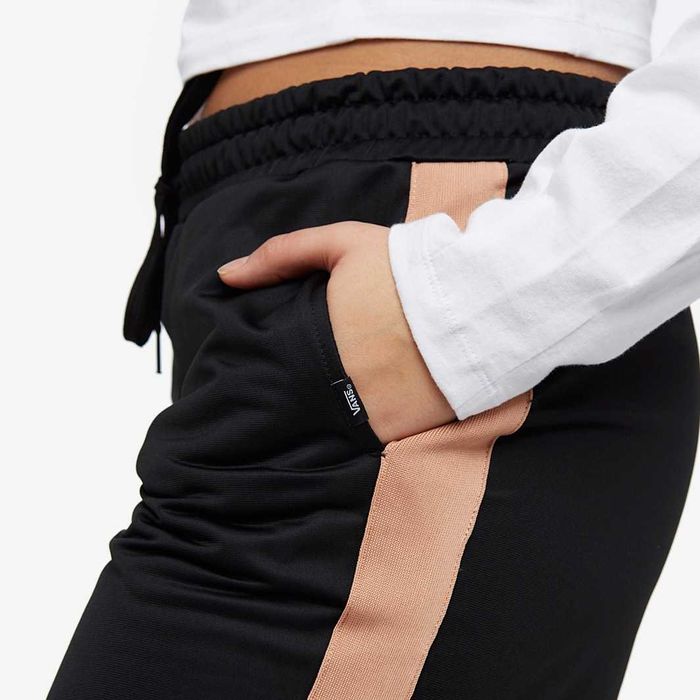 Pantaloni trening Vans negri, dama, largi, retro marimea M