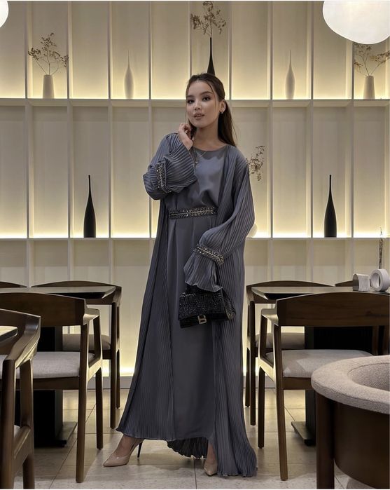 Абайка+платье+пояс+платок