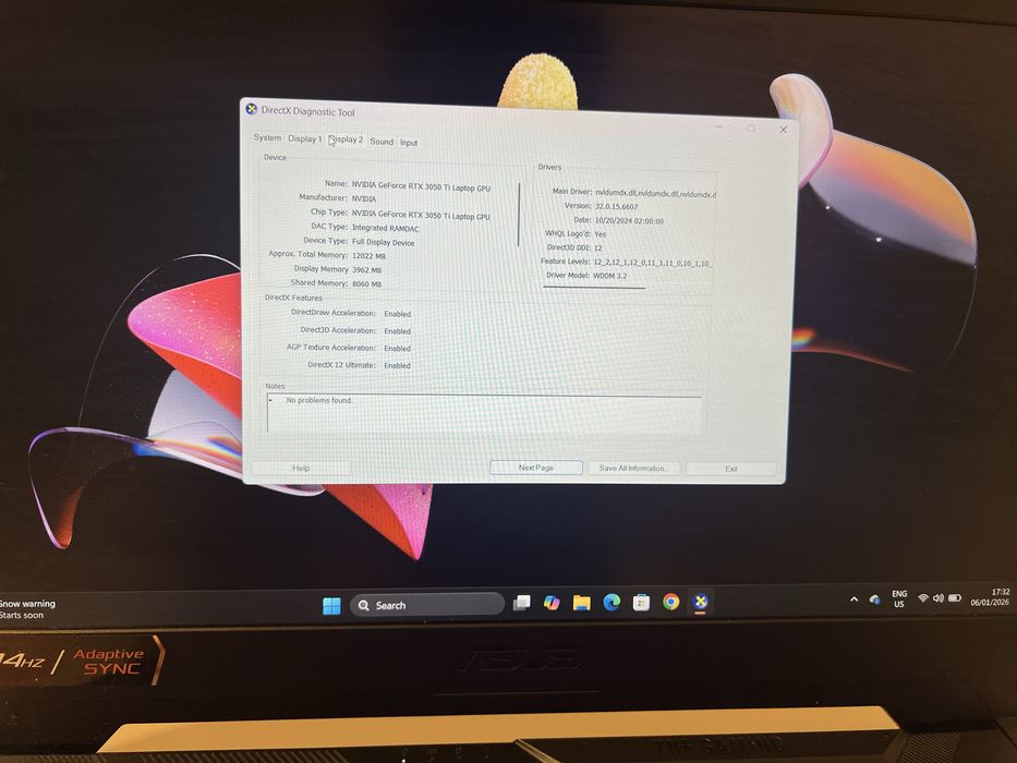Vand ASUS TUF F15 FX506H