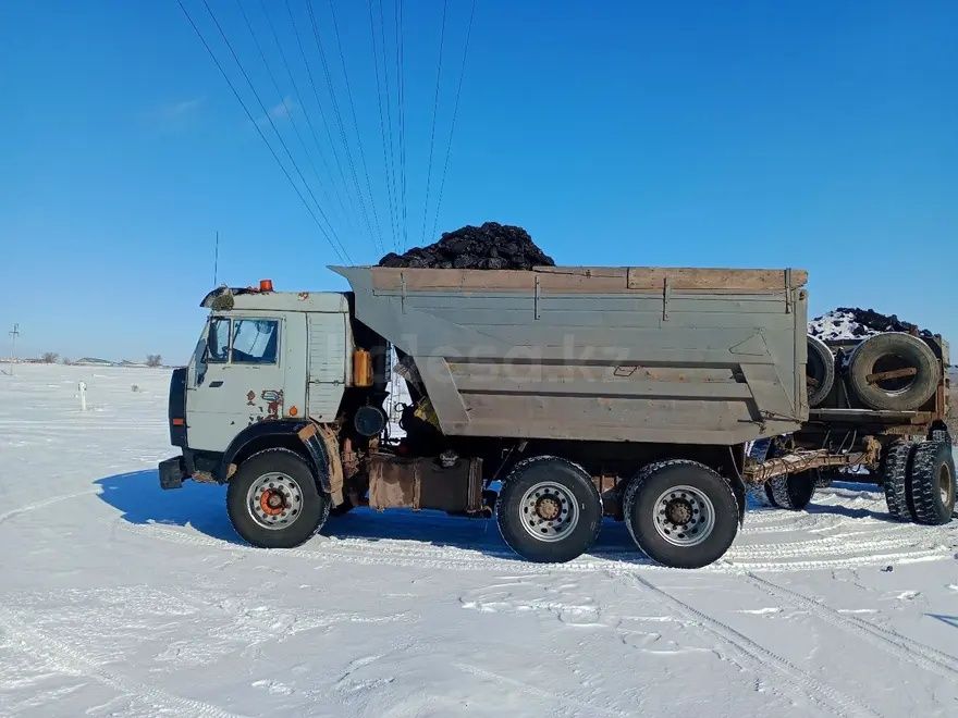 КАМАЗ с прицепом Алматинка