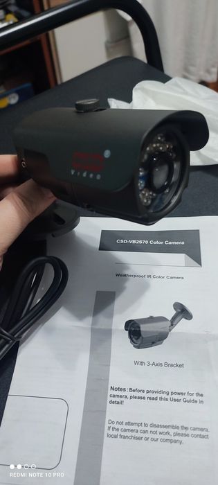 3 camere color cctv
