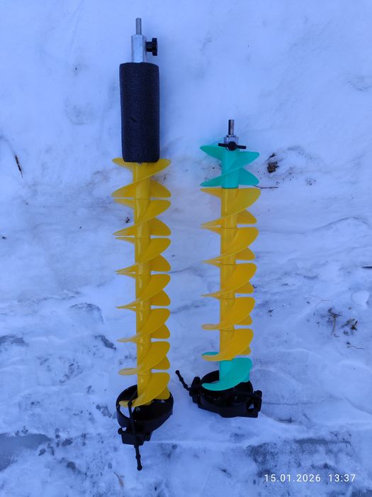 Пластиковый ледобур