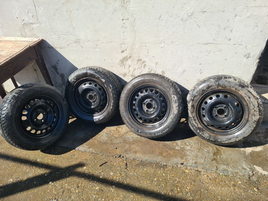 Set 4 Jante cu Cauciucuri