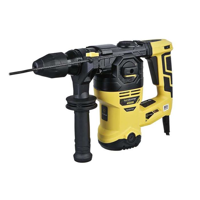 Перфоратор SDS Plus Hanskonner 1500Вт, 6Дж,4500Уд.м ONETWIST 3 Режима.