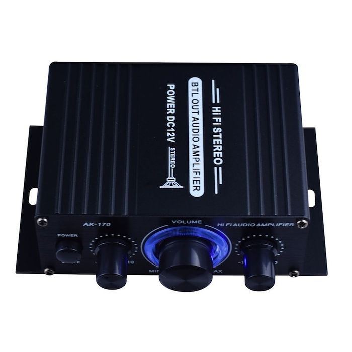 Amplificator de putere audio,40W RMS,aliaj din aluminiu,nou