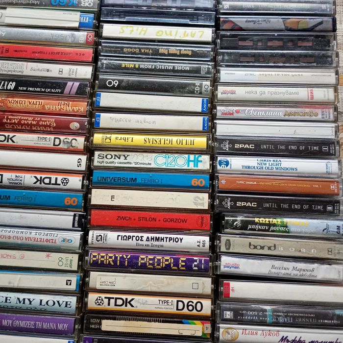 Аудио касети от -80те години