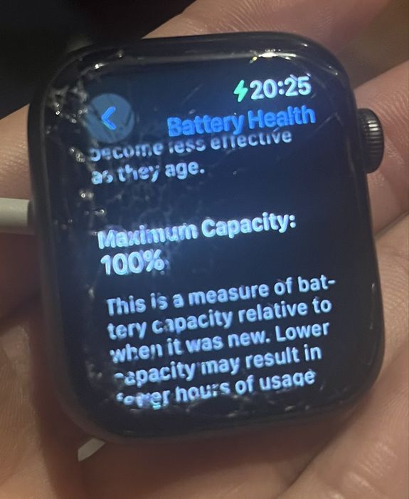 Apple watch nike 100% battery helth