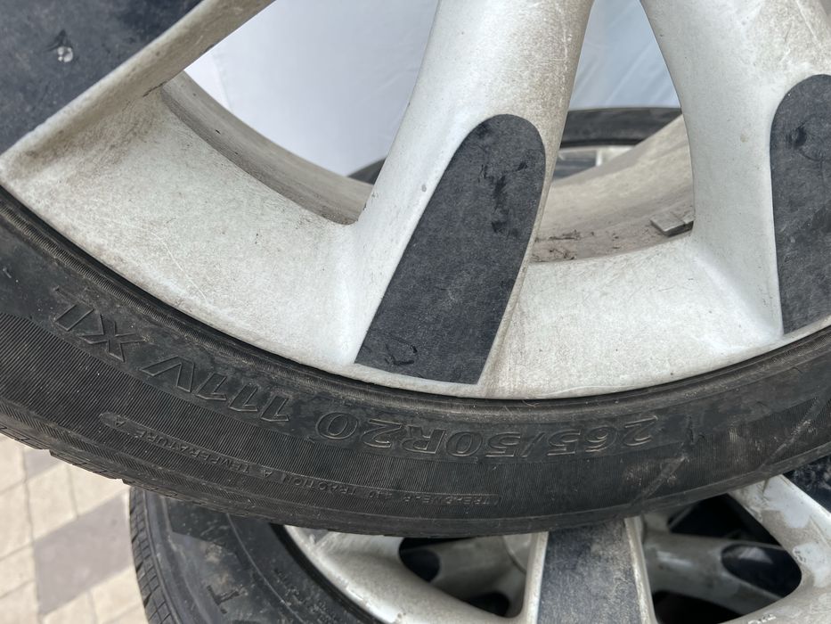 Резина с дисками.