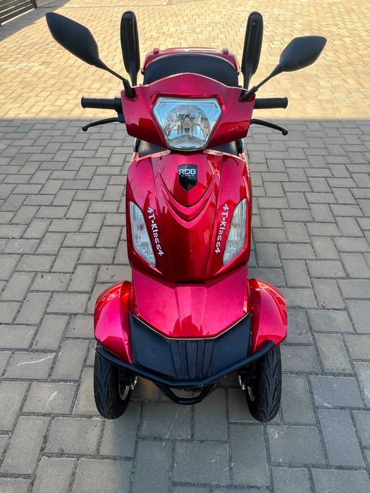 Scuter electric RDB 4T-KLASS, 4 roti, rosu