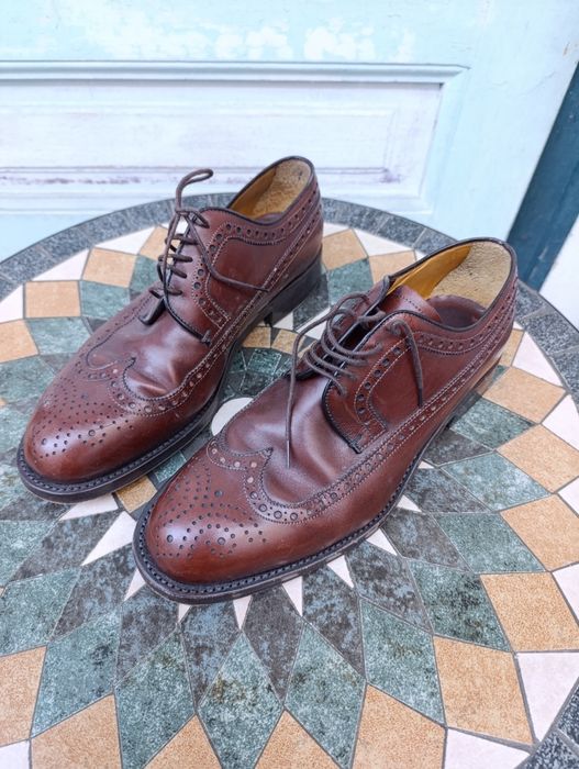 Pantofi piele naturala nr 44 Fiore Sassetti