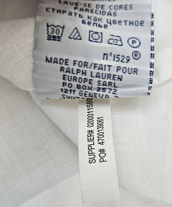 Мъжка ленена риза Polo Ralph Lauren -M/L