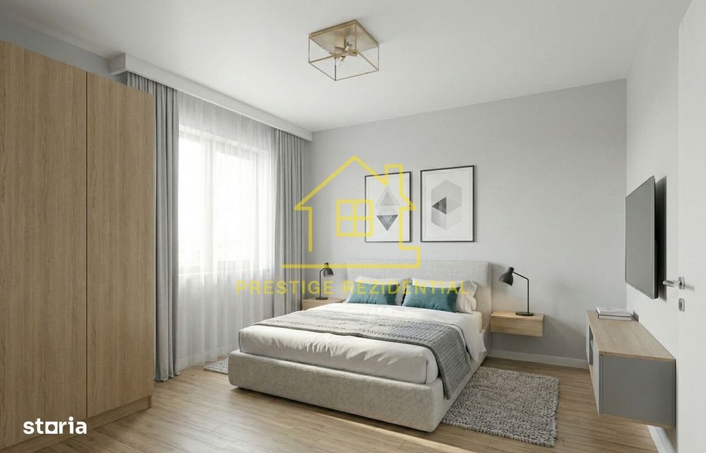 Ap. 2 Camere / 53mp / Titan-Pallady / Decomandat / Bloc Nou