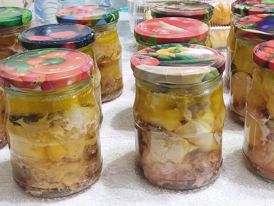 Тушёнка из отборного мясо