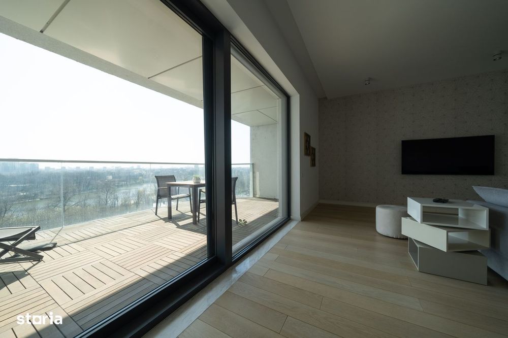 One Herastrau Park, apartament de 4 camere cu vedere lac.