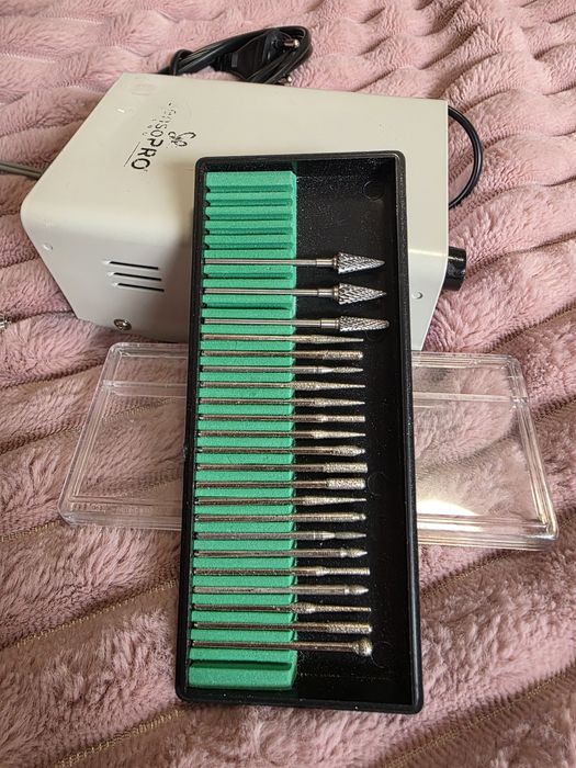 Freză unghii profesională SensoPRO + pix Lilarossa + capete incluse