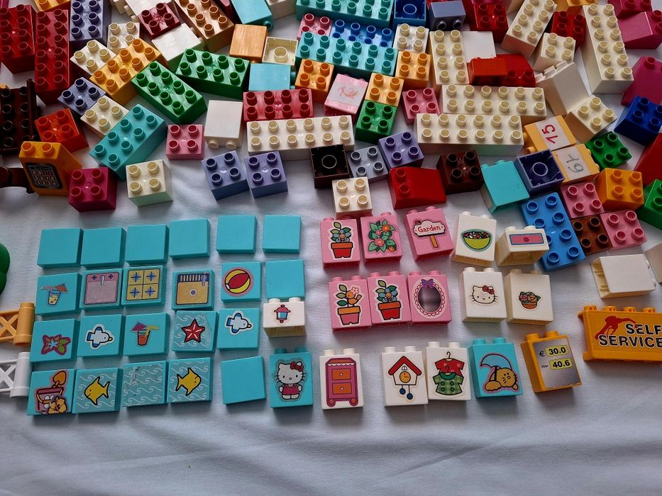 Lot Lego Unico 3,5 kg compabile Lego Duplo.