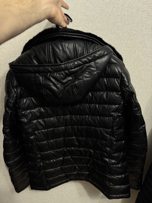 Куртка кожаная