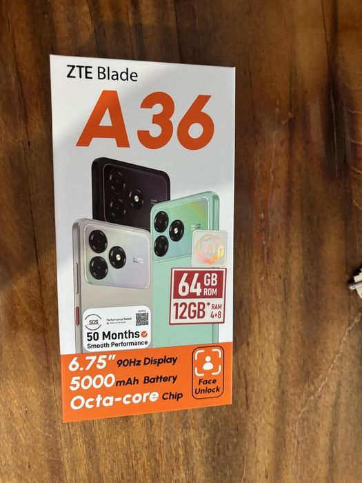 Телефон ZTE BLADE A36