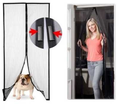 Комарници - Магнитни мрежи за прозорци и врати различни размери