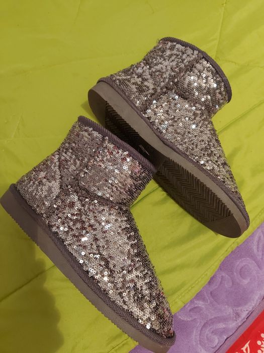 Ghete damă argintiu mărimea 38