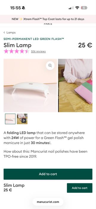 Лакове Manucurist Paris