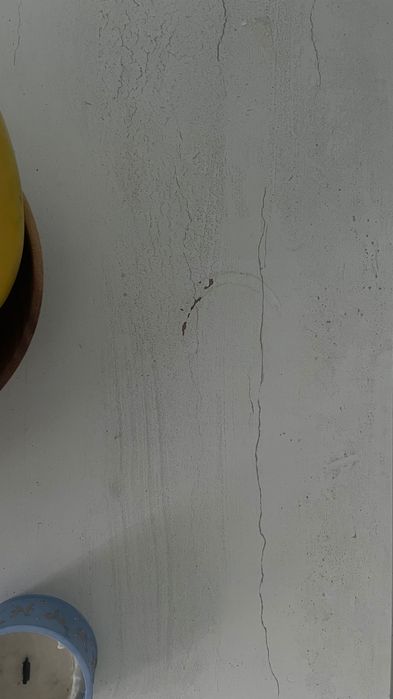 Белый кухонный стол и 2 стула