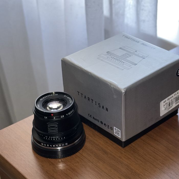 Объектив ttartisan f1.4 для sony e