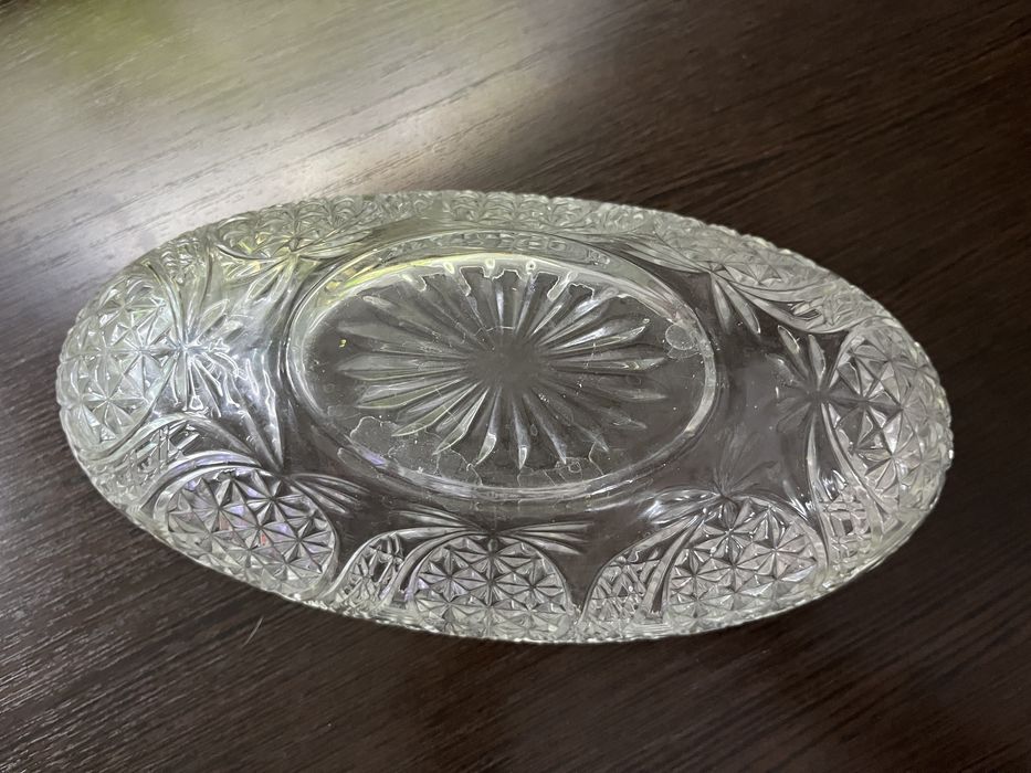 Хрустальная ваза Ссср производства