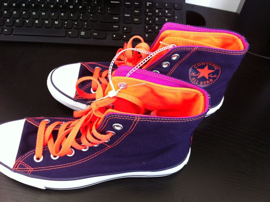 Ghete noi originale Converse All Star