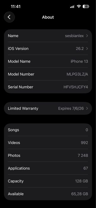 IPhone 13 128g Белый