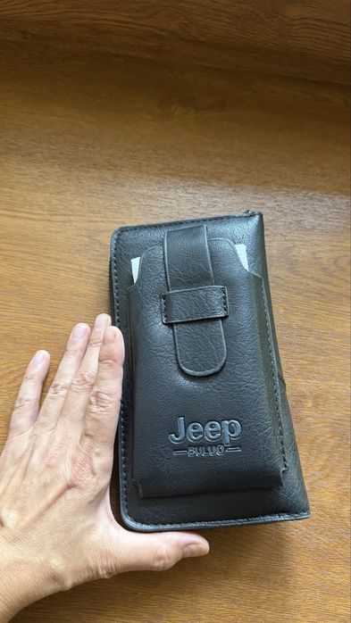 Портмоне мужское кожаное