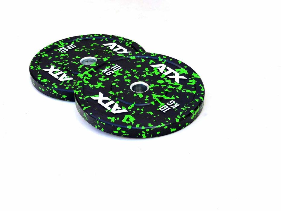 Bumper Plate Дискове 2 х 10 кг / Тежести Bumper Plate/ Цветни Дискове