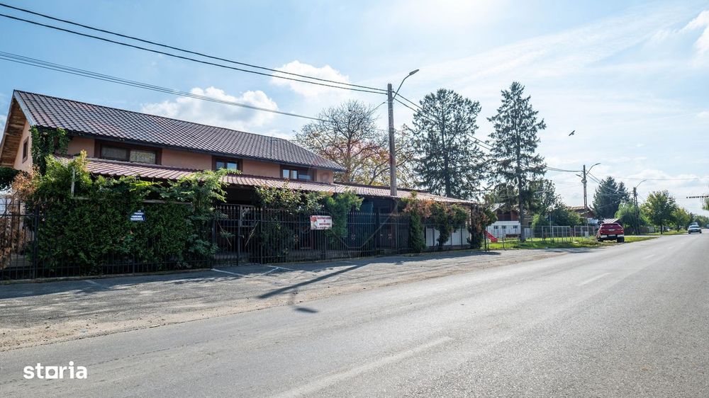 Vânzare imobil cu funcțiune mixtă casa si restaurant - Ungureni - DB