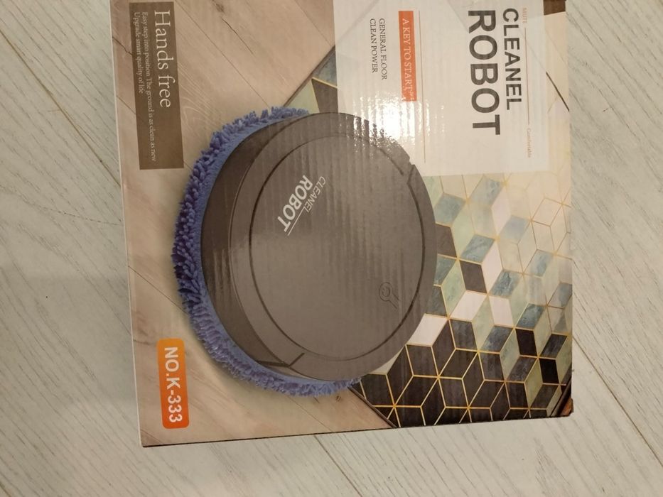 Полотер робот новый.