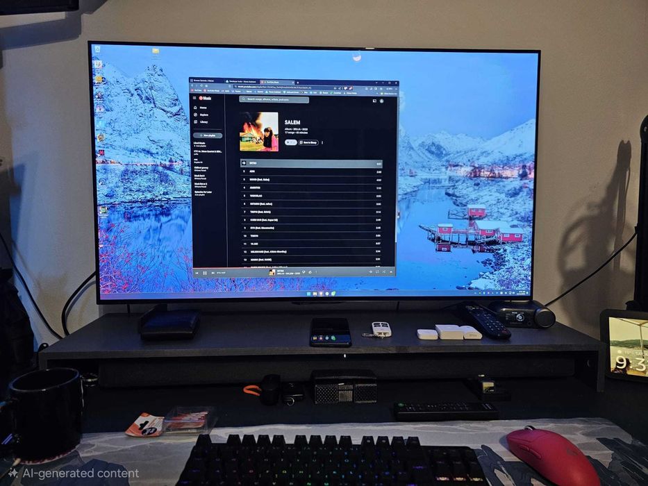 Vând TV LG C2 OLED – 42 inch (folosit ca monitor)